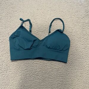 Lululemon Ebb To Street Adjustable Stretch Bra II Laguna Teal Size 10